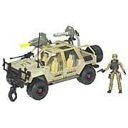 G.I. Joe Pursuit of Cobra Vamp 4x4 Vehicle and Double Clutch